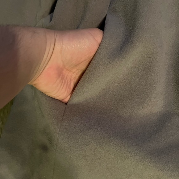 Larry Levine luxe lambs wool and cashmere long coat - Picture 7 of 15